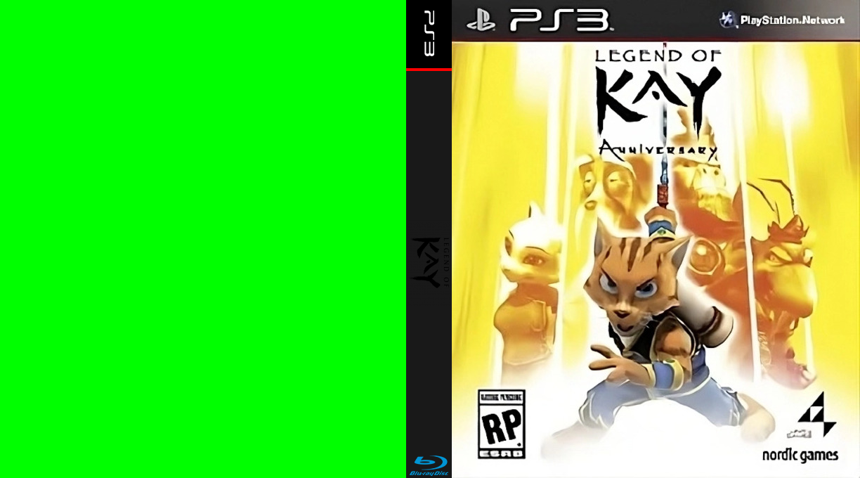 Legend of Kay Anniversary — box-texture (US)