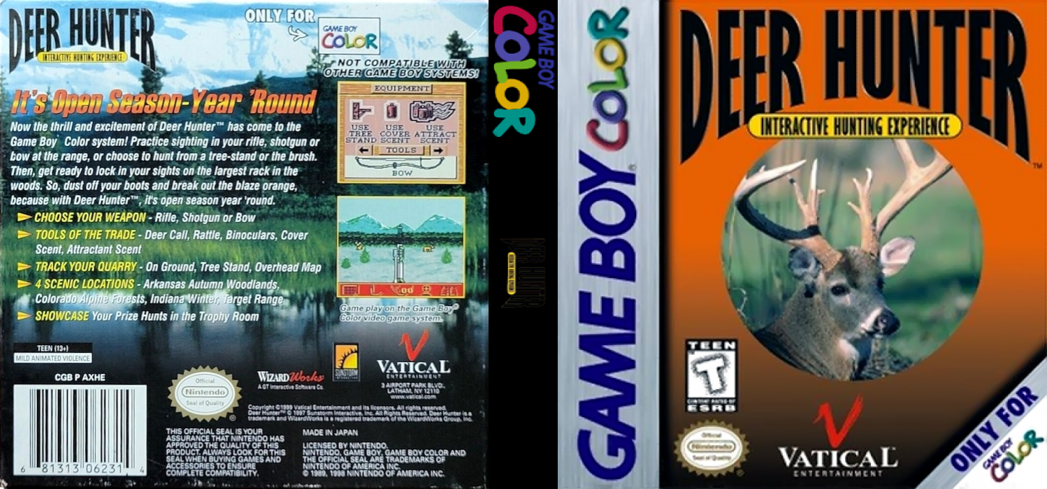 Deer Hunter — box-texture (US)