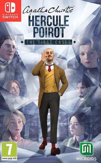 Agatha Christie - Hercule Poirot - The First Cases — box-2D (EU)