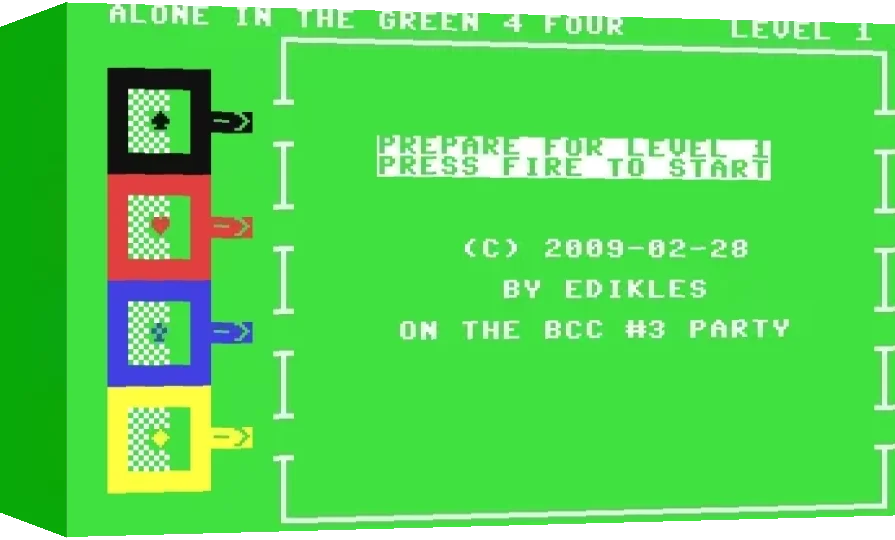 Alone in the Green — box-3D (WOR)