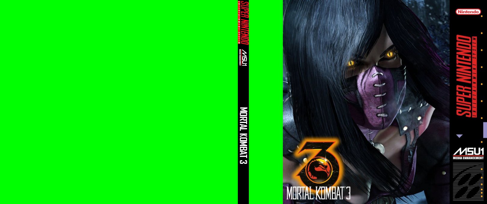 Mortal Kombat 3 — box-texture (US)