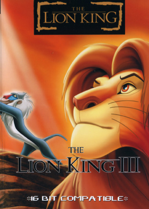 The Lion King 3 box art