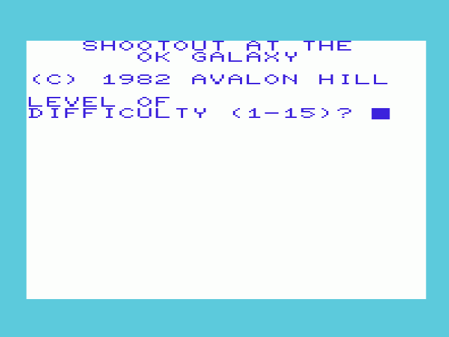 Shootout at the OK Galaxy — sstitle (WOR)