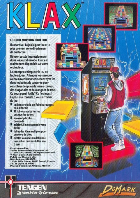 Klax — box-2D-back (EU)