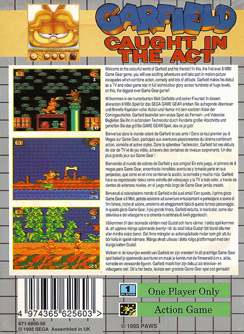 Garfield - Caught In The Act — box-2D-back (EU)