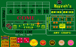 Casino Craps — ss (WOR)