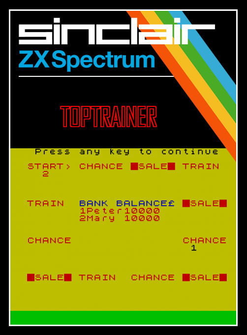 Toptrainer box art