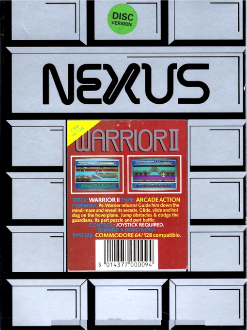 Warrior II box art