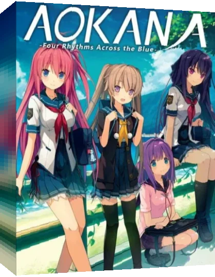 Ao no Kanata no Four Rhythm — box-3D (JP)