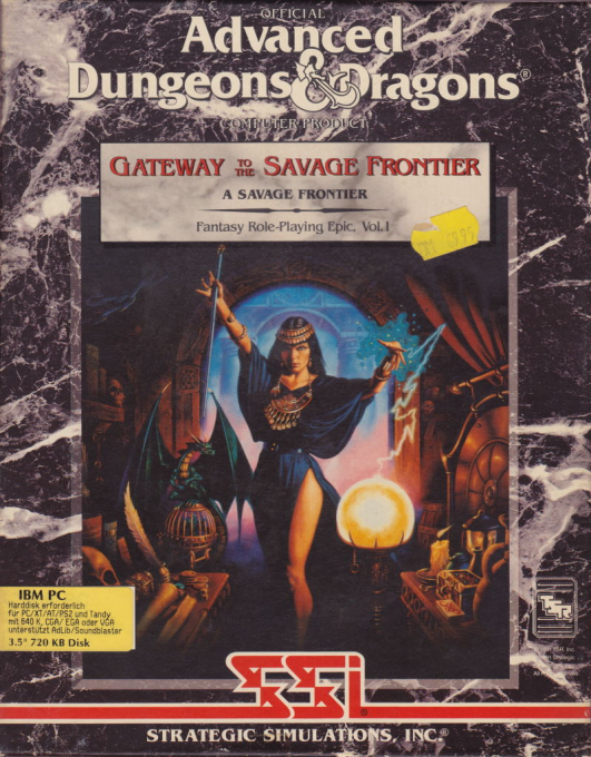 Gateway To The Savage Frontier — box-2D (DE)