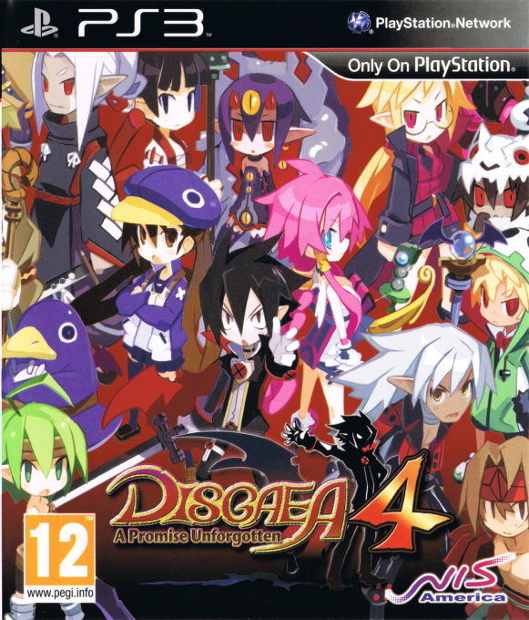 Disgaea 4 - A Promise Unforgotten box art