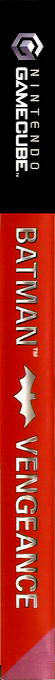Batman - Vengeance — box-2D-side (FR)