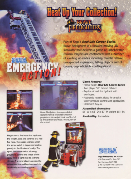 Brave Firefighters : Real Life Heroes box art