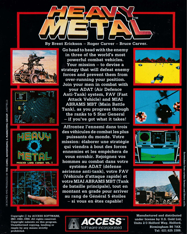 Heavy Metal — box-2D-back (EU)