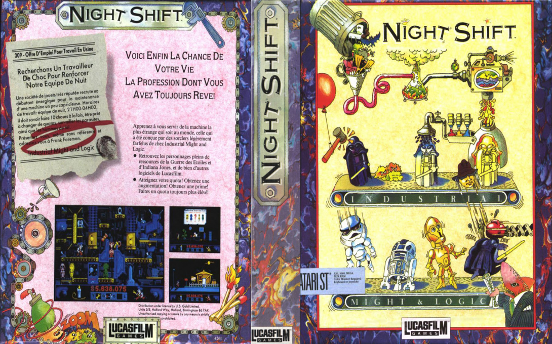 Night Shift — box-texture (EU)