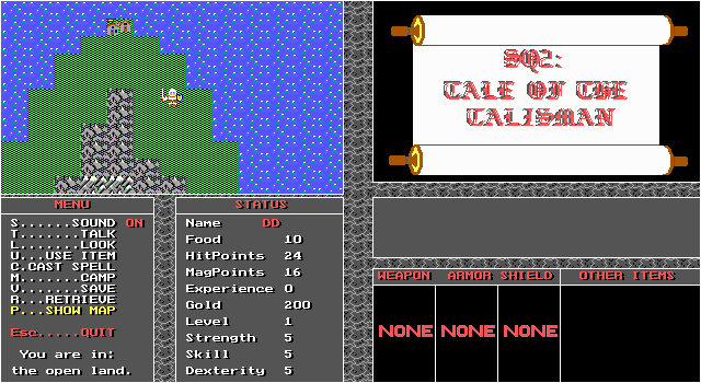 Sword Quest 2 - Tale Of The Talisman — ss (WOR)