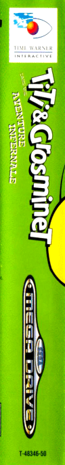 Sylvester & Tweety in Cagey Capers — box-2D-side (FR)