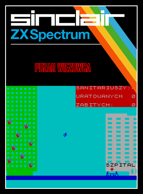 Pozar Wiezowca box art
