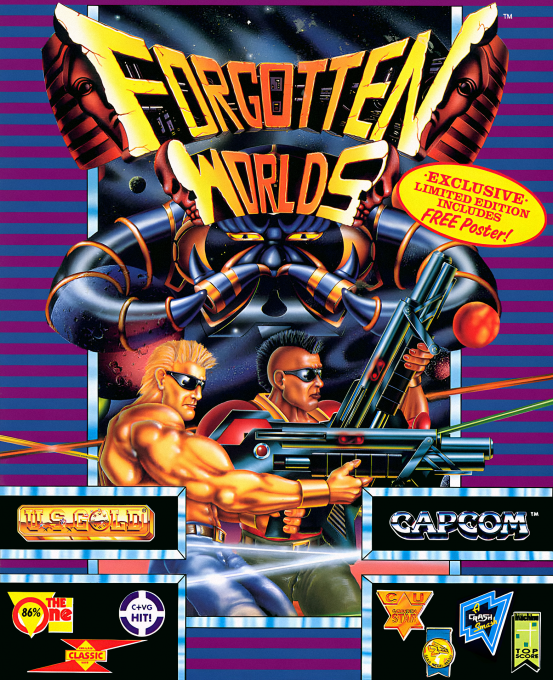 Forgotten Worlds box art