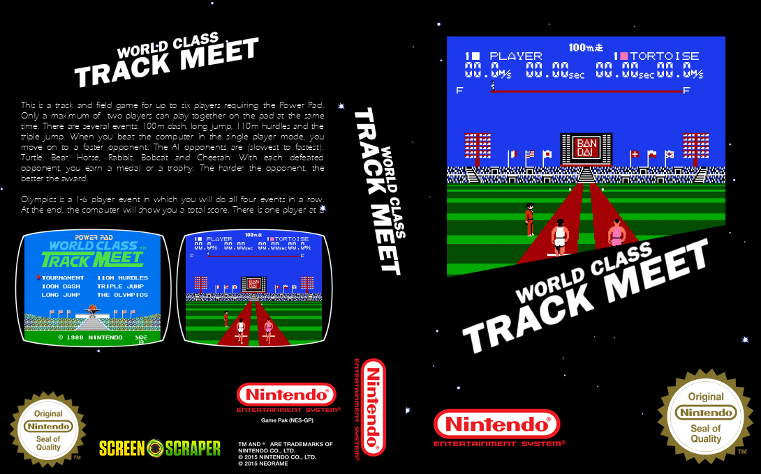 World Class Track Meet — box-texture (SS)