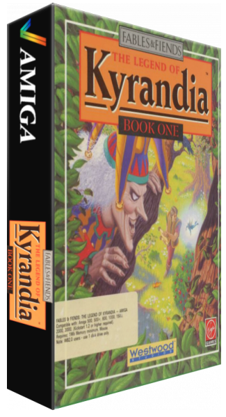 Legend of Kyrandia, The - Book One — box-3D (EU)