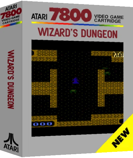 Wizard's Dungeon — box-3D (SS)