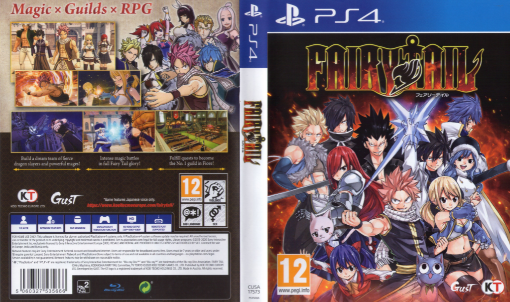 Fairy Tail — box-texture (EU)