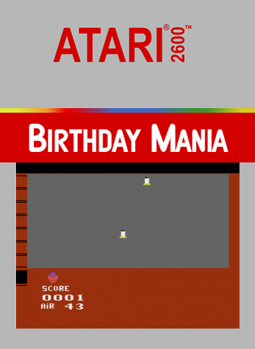 Birthday Mania box art