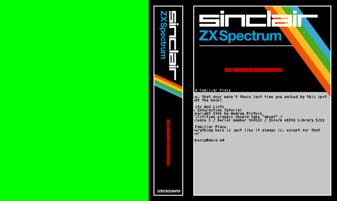 ZxZvm - Lists and Lists - An Interactive Tutorial — box-texture (SS)