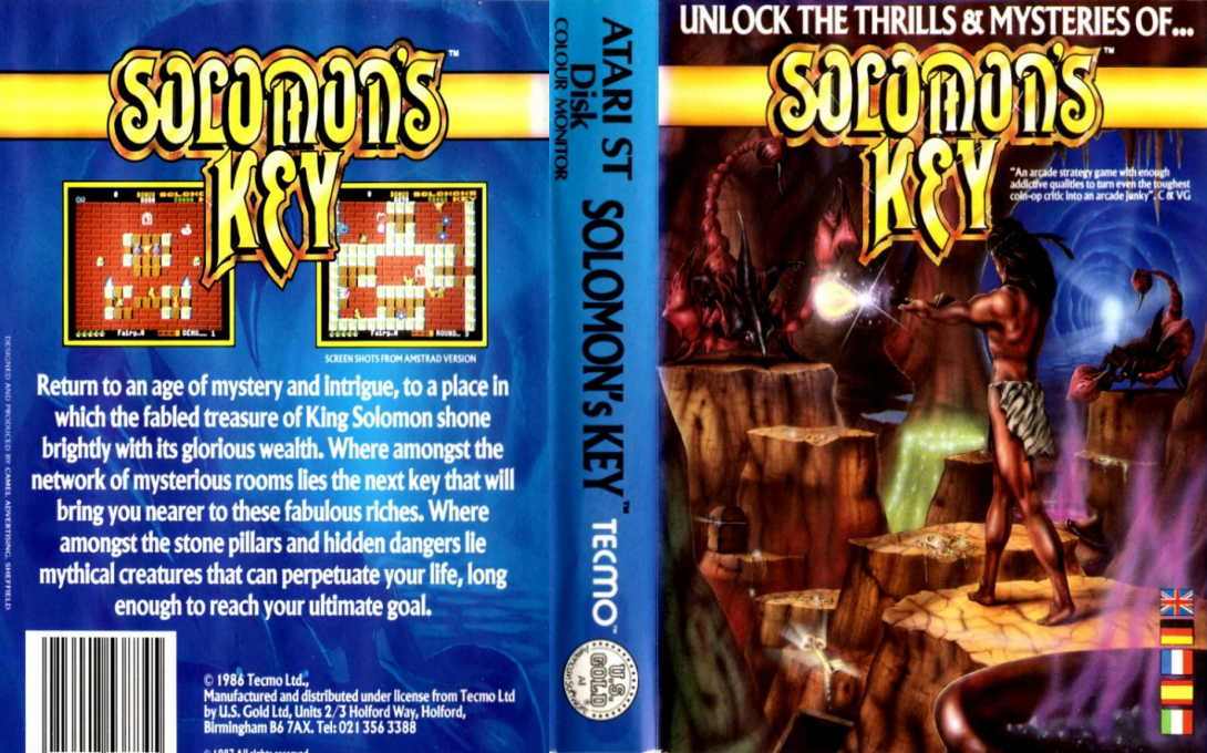 Solomon's Key — box-texture (EU)
