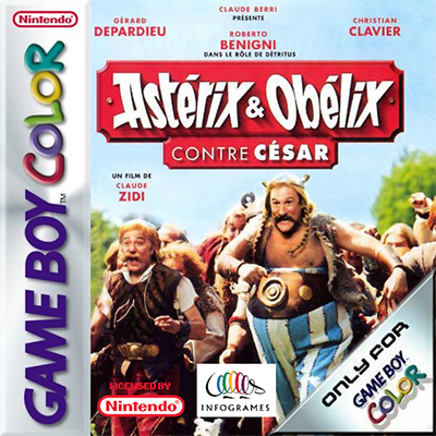 Asterix And Obelix Vs Caesar — box-2D (FR)