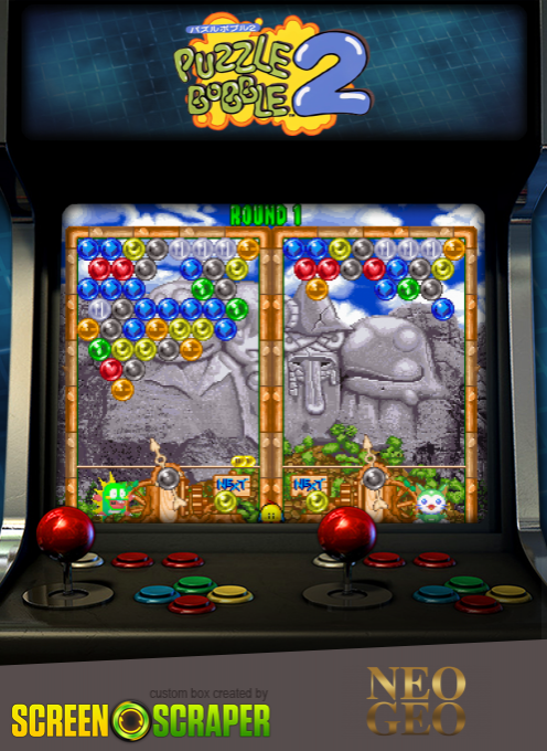 Puzzle Bobble 2 — box-2D (SS)