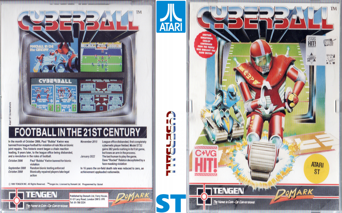 Cyberball — box-texture (EU)