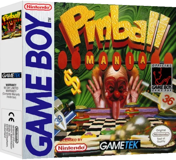Pinball Mania — box-3D (EU)
