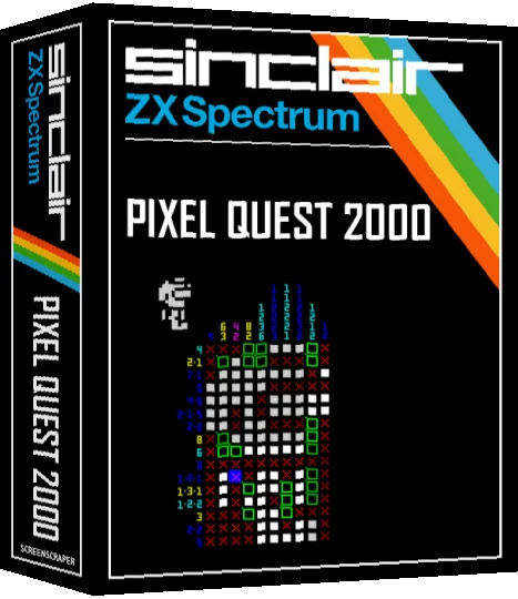 Pixel Quest 2000 — box-3D (SS)