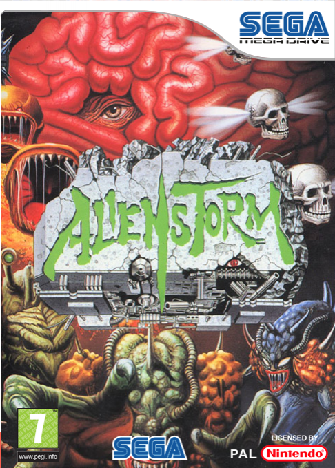 Alien Storm — box-2D (FR)