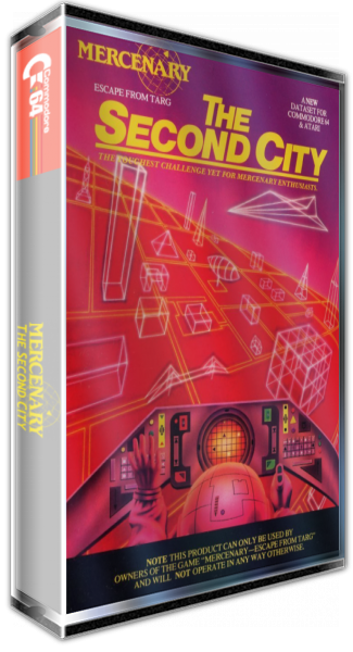 Mercenary 2 - The Second City — box-3D (UK)