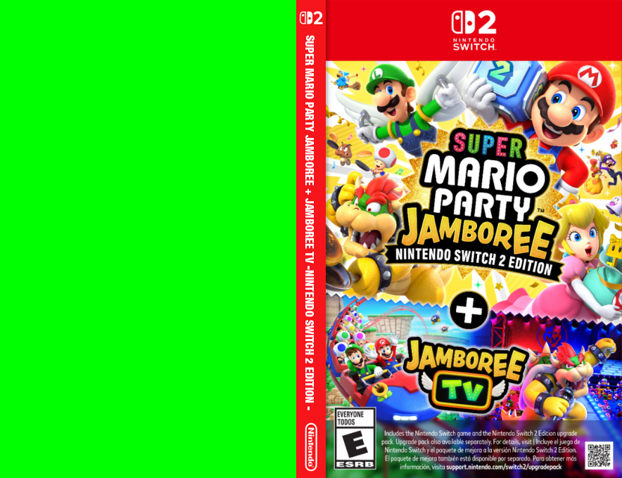 Super Mario Party Jamboree and Jamboree TV — box-texture (US)