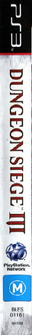 Dungeon Siege III — box-2D-side (AU)