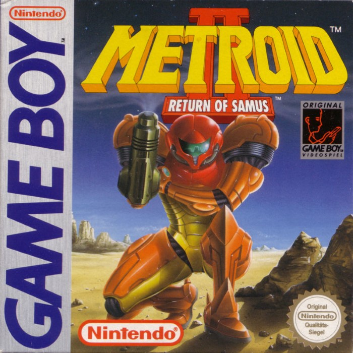 Metroid II : Return of Samus — box-2D (DE)