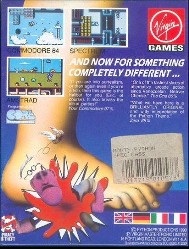 Monty Python's Flying Circus — box-2D-back (EU)
