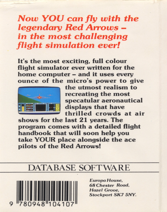 Red Arrows — box-2D-back (EU)