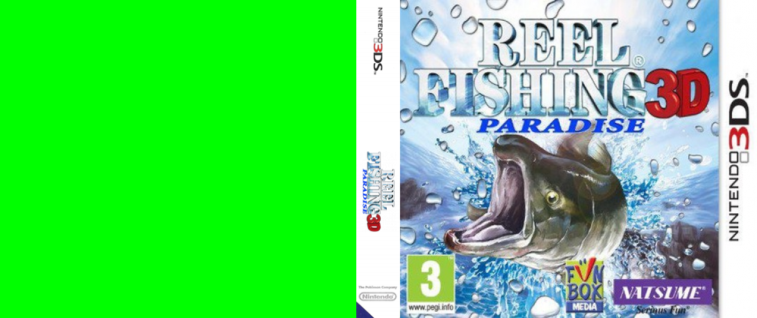 Reel Fishing Paradise 3D — box-texture (EU)