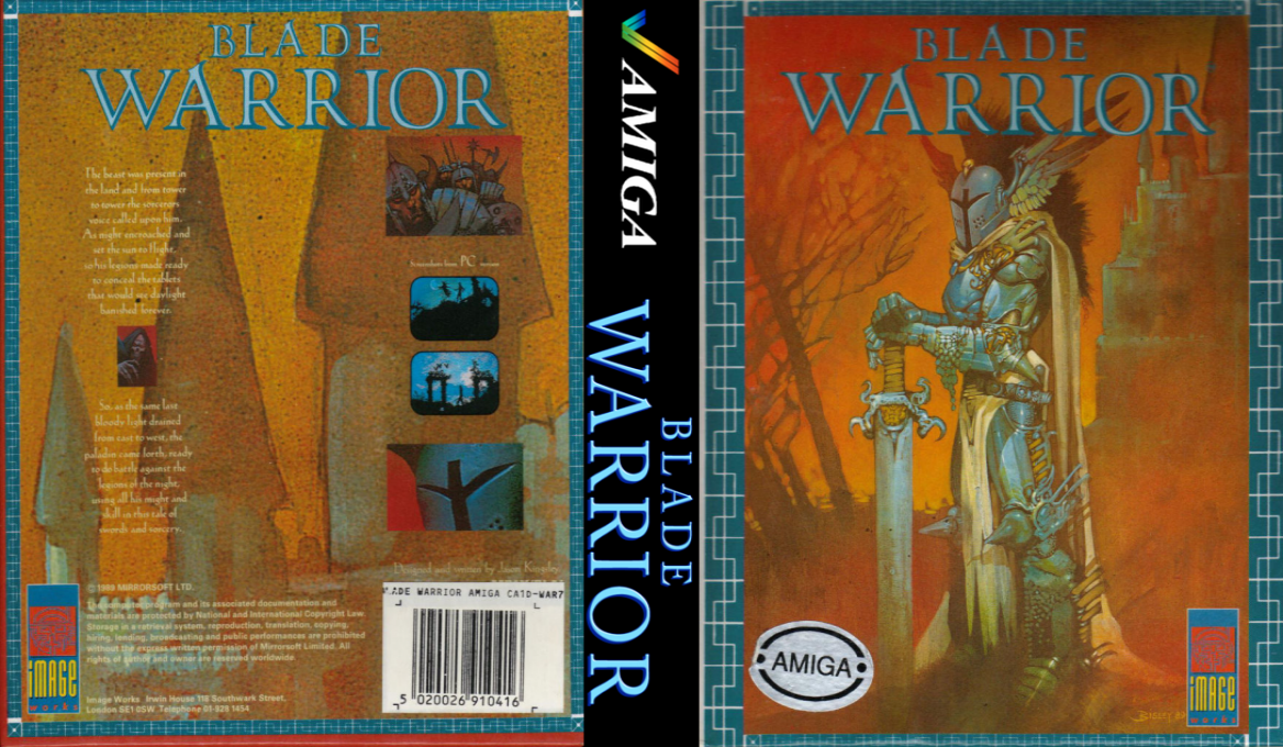 Blade Warrior — box-texture (EU)