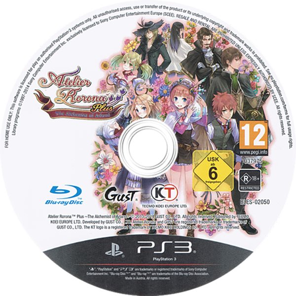 Atelier Rorona Plus - The Alchemist of Arland — support-texture (EU)