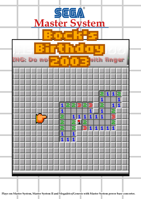 Bock's Birthday 2003 box art