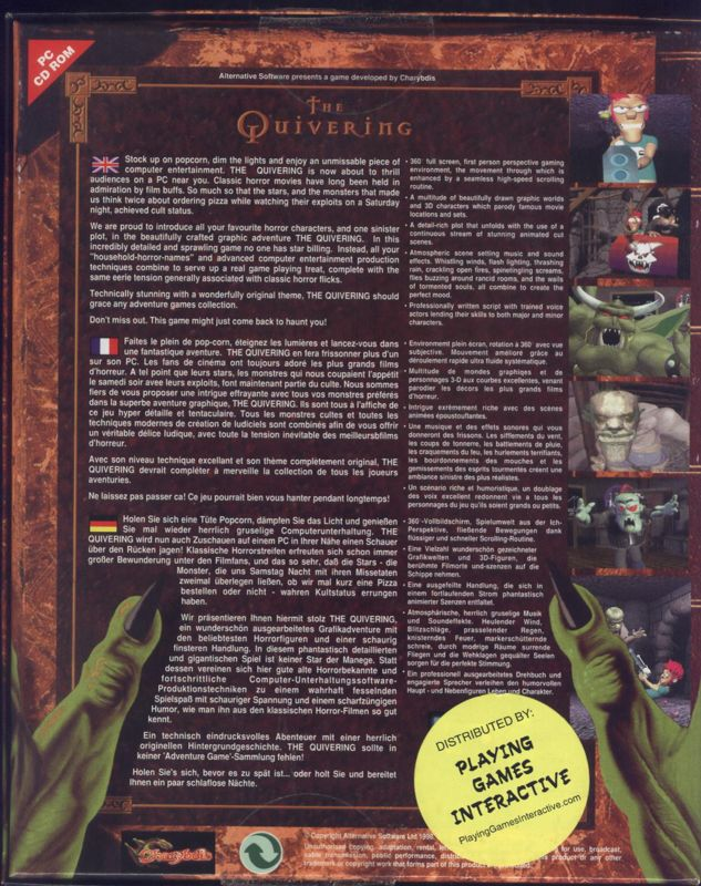 Quivering, The — box-2D-back (EU)