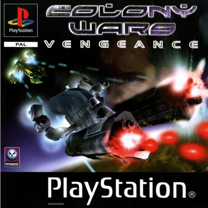 Colony Wars - Vengeance — box-2D (DE)