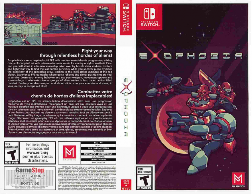 Exophobia — box-texture (US)