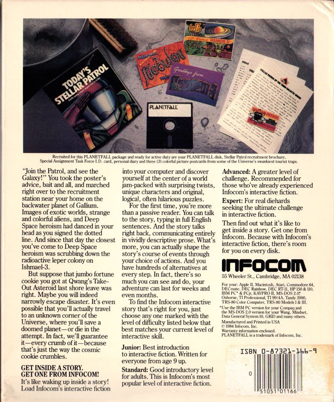 Planetfall — box-2D-back (US)